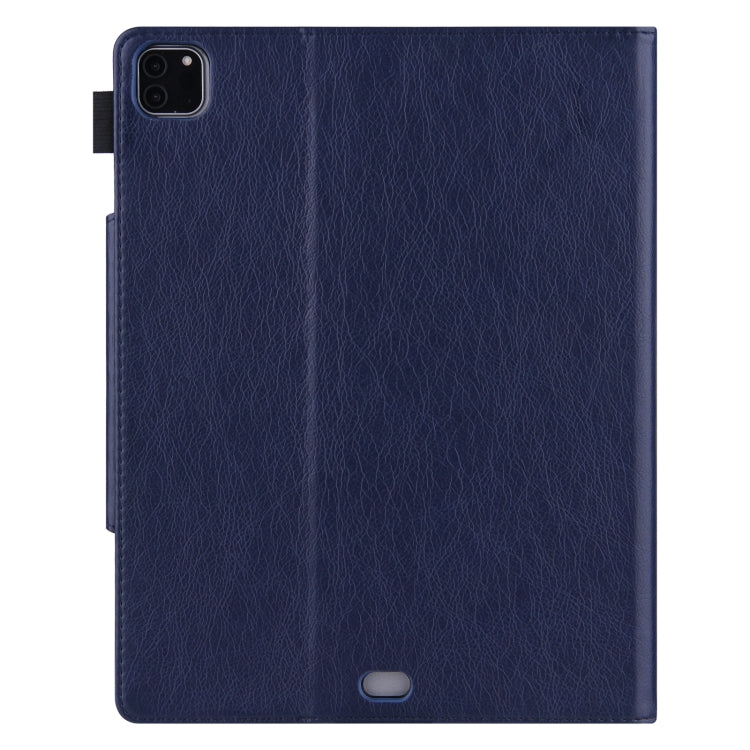 For iPad Pro 11 2024 Solid Color Metal Buckle Leather Smart Tablet Case(Royal Blue) - iPad Pro 11 2024 Cases by PMC Jewellery | Online Shopping South Africa | PMC Jewellery | Buy Now Pay Later Mobicred