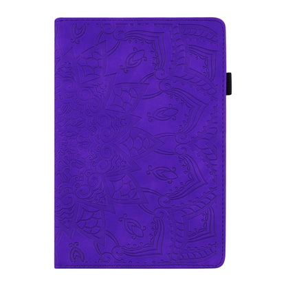 For iPad Pro 13 2024 Calf Texture Embossed Leather Tablet Case(Purple) - iPad Pro 13 2024 Cases by PMC Jewellery | Online Shopping South Africa | PMC Jewellery | Buy Now Pay Later Mobicred