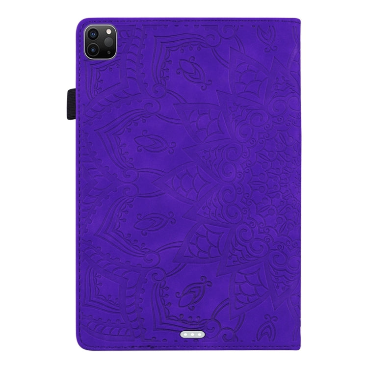 For iPad Pro 13 2024 Calf Texture Embossed Leather Tablet Case(Purple) - iPad Pro 13 2024 Cases by PMC Jewellery | Online Shopping South Africa | PMC Jewellery | Buy Now Pay Later Mobicred