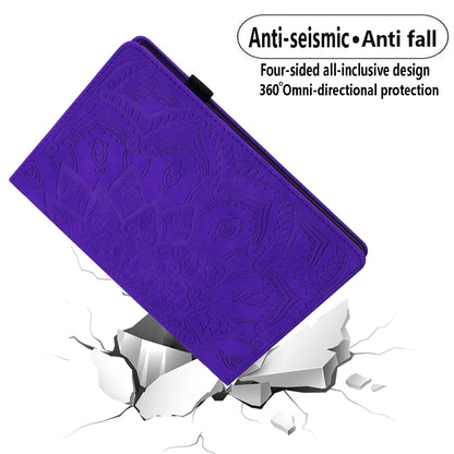 For iPad Pro 13 2024 Calf Texture Embossed Leather Tablet Case(Purple) - iPad Pro 13 2024 Cases by PMC Jewellery | Online Shopping South Africa | PMC Jewellery | Buy Now Pay Later Mobicred