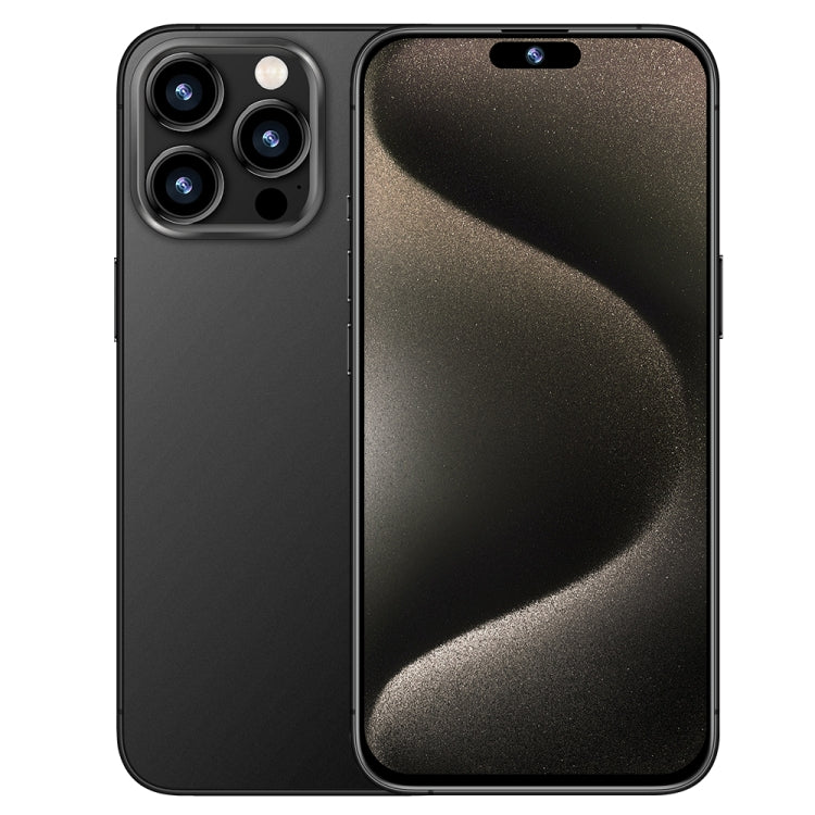 i15 Pro Max / Q5A, 6GB+128GB, 6.5 inch Screen, Face Identification, Android 10 MTK6762 Octa Core, OTG, NFC, Network: 4G, Dual SIM(Titanium Black) -  by PMC TechLife | Online Shopping South Africa | PMC TechLife