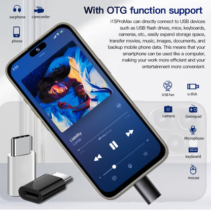 i15 Pro Max / Q5, 2GB+16GB, 6.5 inch Screen, Face Identification, Android 8.1 MTK6580P Quad Core, Network: 3G, Dual SIM(Titanium Blue) -  by PMC Jewellery | Online Shopping South Africa | PMC Jewellery