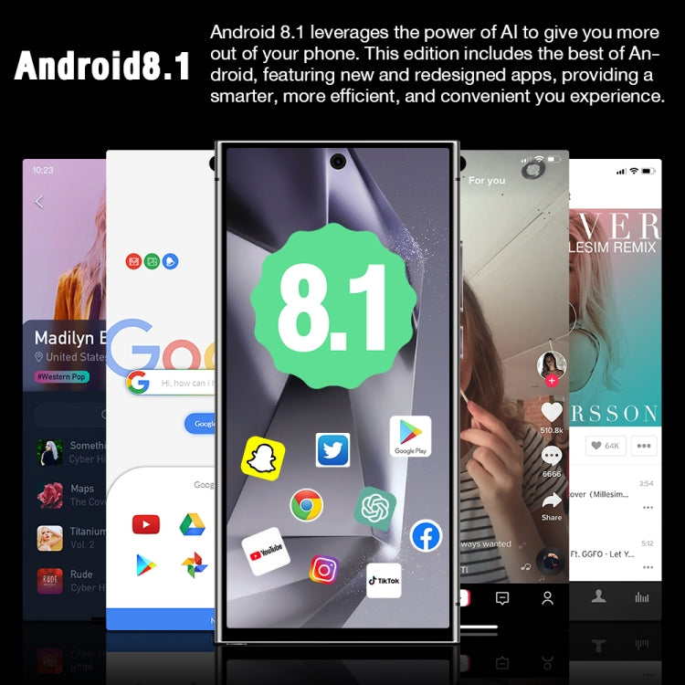 S24 Ultra / L26A, 3GB+64GB, 6.75 inch Screen, Android 8.1 MTK6753 Octa Core, Network: 4G, Dual SIM(Black) -  by PMC Jewellery | Online Shopping South Africa | PMC Jewellery