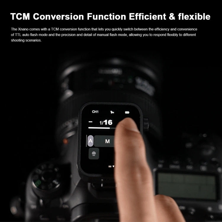Godox X3 TTL Wireless Flash Trigger Touch Screen Flash Transmitter For Canon(Black) - free shipping - PMC TechLife - Order now!