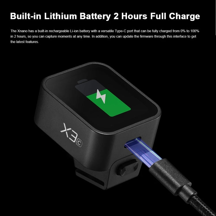 Godox X3 TTL Wireless Flash Trigger Touch Screen Flash Transmitter For Canon(Black) - free shipping - PMC TechLife - Order now!