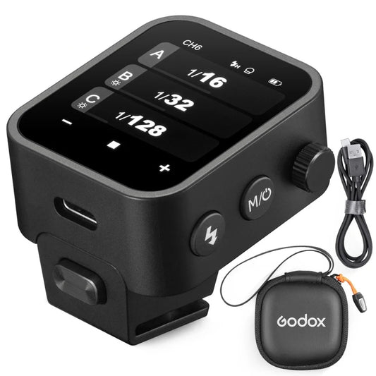 Godox X3 TTL Wireless Flash Trigger Touch Screen Flash Transmitter For Sony(Black) - Wireless Flash Trigger by Godox | Online Shopping South Africa | PMC Jewellery | Buy Now Pay Later Mobicred