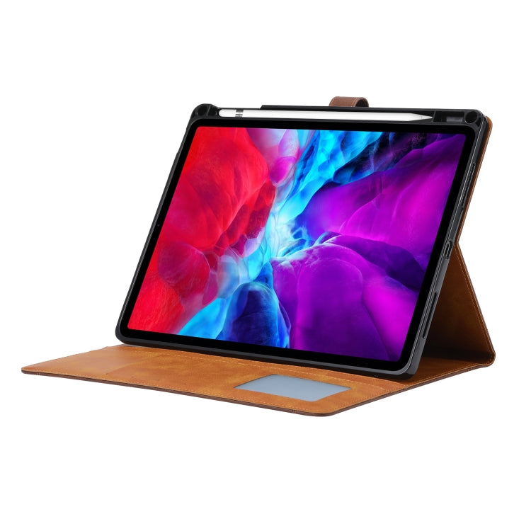 For iPad Pro 11 2024 Calf Texture Double Fold Clasp Horizontal Flip Leather Smart Tablet Case(Rose Gold) - free shipping - PMC TechLife - Order now!