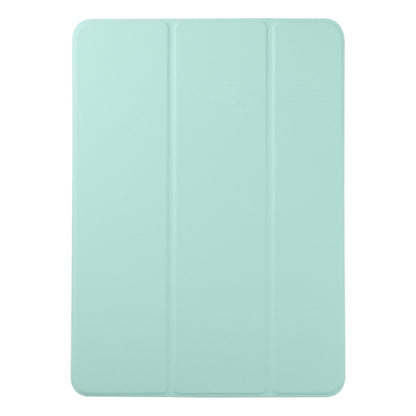 For iPad Pro 13 2024 Double-sided Clip Non-buckle Magnetic PU Smart Tablet Case(Light Green) - iPad Air 13 2025 / 2024 Cases by PMC Jewellery | Online Shopping South Africa | PMC Jewellery | Buy Now Pay Later Mobicred