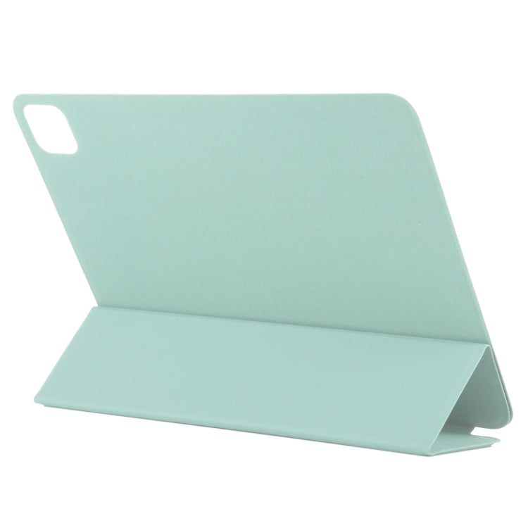 For iPad Pro 13 2024 Double-sided Clip Non-buckle Magnetic PU Smart Tablet Case(Light Green) - iPad Air 13 2025 / 2024 Cases by PMC Jewellery | Online Shopping South Africa | PMC Jewellery | Buy Now Pay Later Mobicred