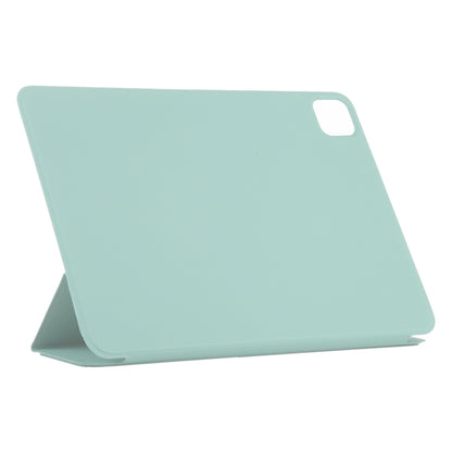 For iPad Pro 13 2024 Double-sided Clip Non-buckle Magnetic PU Smart Tablet Case(Light Green) - iPad Air 13 2025 / 2024 Cases by PMC Jewellery | Online Shopping South Africa | PMC Jewellery | Buy Now Pay Later Mobicred