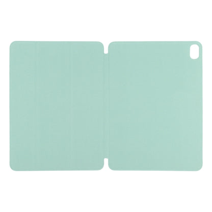 For iPad Air 11 2024 Double-sided Clip Non-buckle Magnetic PU Smart Tablet Case(Light Green) - iPad Air 11 2024 Cases by PMC Jewellery | Online Shopping South Africa | PMC Jewellery | Buy Now Pay Later Mobicred