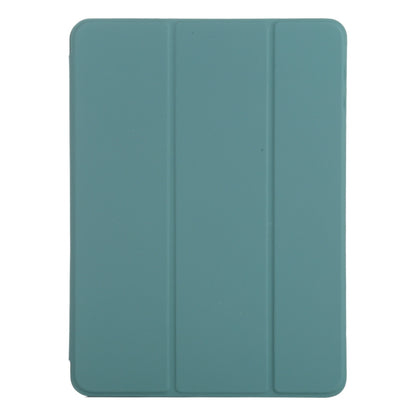 For iPad Air 11 2024 Double-sided Clip Non-buckle Magnetic PU Smart Tablet Case(Green) - iPad Air 11 2024 Cases by PMC Jewellery | Online Shopping South Africa | PMC Jewellery | Buy Now Pay Later Mobicred