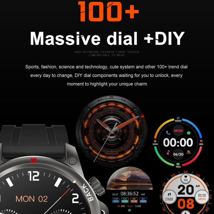 DK68 1.53 inch IP67 BT 5.0 Fitness Sport Smart Watch, Support LED Flashlight / Bluetooth Call / Sleep / Blood Oxygen / Heart Rate / Blood Pressure Health Monitor(Brown) - Smart Watches by PMC Jewellery | Online Shopping South Africa | PMC Jewellery | Buy Now Pay Later Mobicred