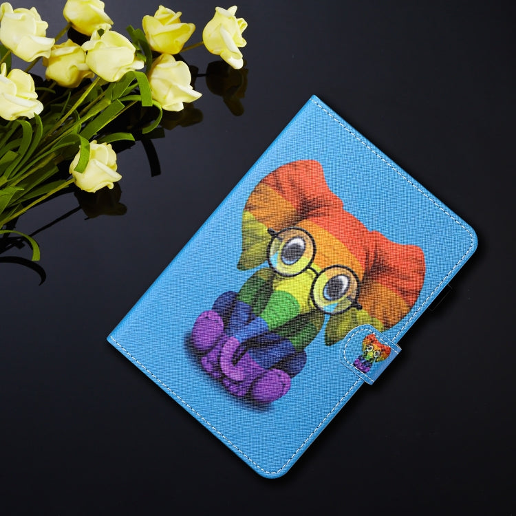 For iPad Pro 11 2024 Coloured Drawing Stitching Smart Leather Tablet Case(Colorful Elephant) - iPad Pro 11 2024 Cases by PMC TechLife | Online Shopping South Africa | PMC TechLife | Buy Now Pay Later Mobicred
