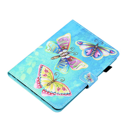 For iPad Pro 11 2024 Coloured Drawing Stitching Smart Leather Tablet Case(Colorful Butterflies) - iPad Pro 11 2024 Cases by PMC Jewellery | Online Shopping South Africa | PMC Jewellery | Buy Now Pay Later Mobicred