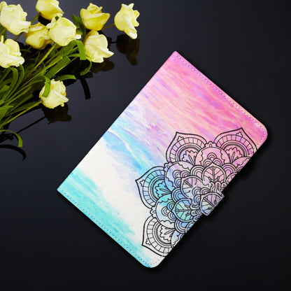 For iPad Pro 11 2024 Coloured Drawing Stitching Smart Leather Tablet Case(Colorful Mandala) - iPad Pro 11 2024 Cases by PMC Jewellery | Online Shopping South Africa | PMC Jewellery | Buy Now Pay Later Mobicred