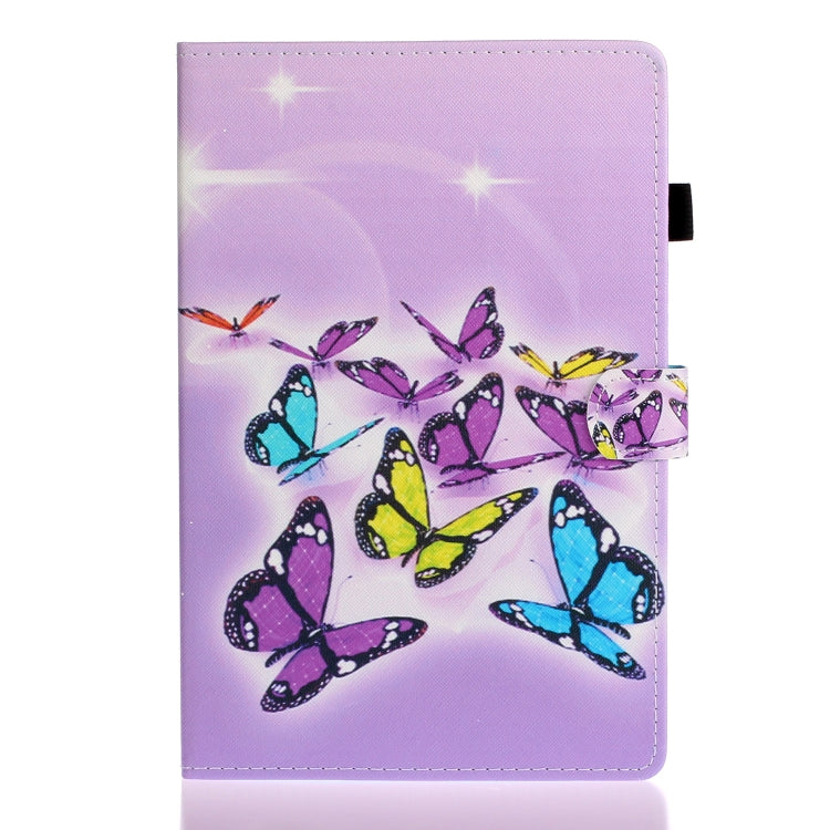 For iPad Pro 11 2024 Coloured Drawing Stitching Smart Leather Tablet Case(Butterflies) - iPad Pro 11 2024 Cases by PMC Jewellery | Online Shopping South Africa | PMC Jewellery | Buy Now Pay Later Mobicred