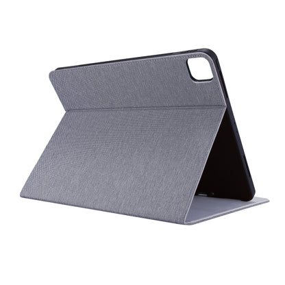 For iPad Air 13 2024 Fabric Leather Tablet Case(Grey) - iPad Air 13 2024 Cases by PMC Jewellery | Online Shopping South Africa | PMC Jewellery | Buy Now Pay Later Mobicred