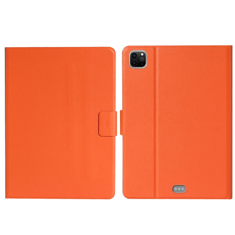 For iPad Pro 11 2024 Pure Color Smart Leather Tablet Case(Orange) - iPad Pro 11 2024 Cases by PMC Jewellery | Online Shopping South Africa | PMC Jewellery | Buy Now Pay Later Mobicred