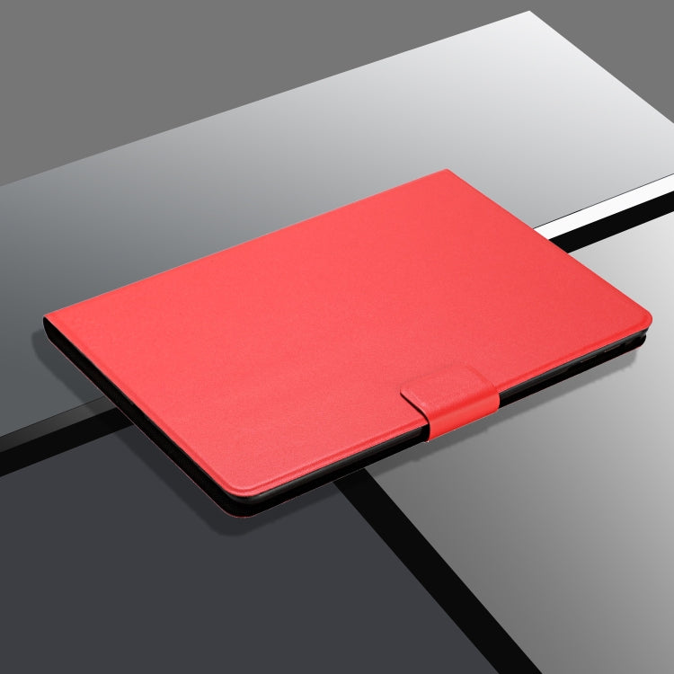 For iPad Pro 11 2024 Pure Color Smart Leather Tablet Case(Red) - iPad Pro 11 2024 Cases by PMC TechLife | Online Shopping South Africa | PMC TechLife | Buy Now Pay Later Mobicred