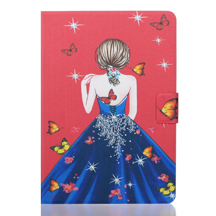 For iPad Pro 11 2024 Voltage Coloured Drawing Smart Leather Tablet Case(Girl Back) - iPad Pro 11 2024 Cases by PMC TechLife | Online Shopping South Africa | PMC TechLife | Buy Now Pay Later Mobicred