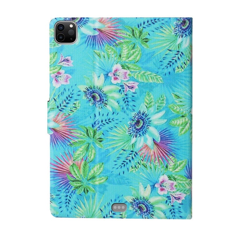 For iPad Pro 11 2024 Voltage Coloured Drawing Smart Leather Tablet Case(Flowers) - iPad Pro 11 2024 Cases by PMC Jewellery | Online Shopping South Africa | PMC Jewellery | Buy Now Pay Later Mobicred