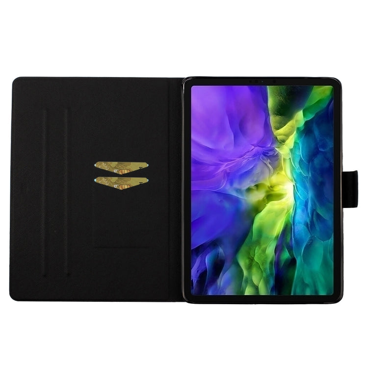 For iPad Pro 11 2024 Voltage Coloured Drawing Smart Leather Tablet Case(Lovers) - iPad Pro 11 2024 Cases by PMC TechLife | Online Shopping South Africa | PMC TechLife | Buy Now Pay Later Mobicred