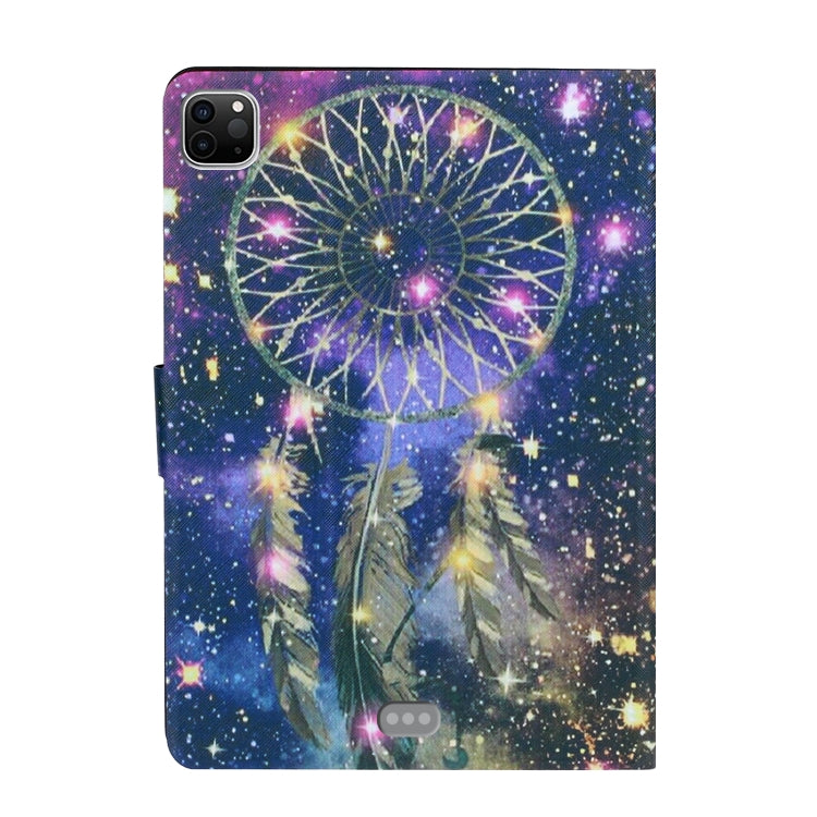 For iPad Pro 11 2024 Voltage Coloured Drawing Smart Leather Tablet Case(Windbell) - iPad Pro 11 2024 Cases by PMC TechLife | Online Shopping South Africa | PMC TechLife | Buy Now Pay Later Mobicred