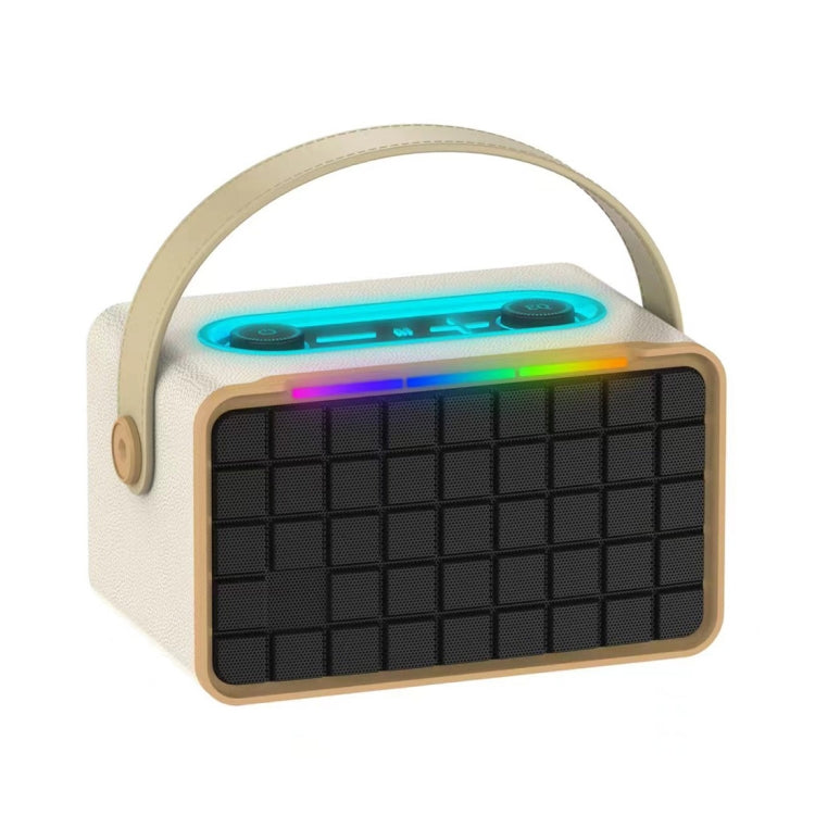 NewRixing NR8801 15W Portable Outdoor Bluetooth Speaker TWS Stereo Speaker(khaki) - free shipping - PMC Jewellery - Order now!