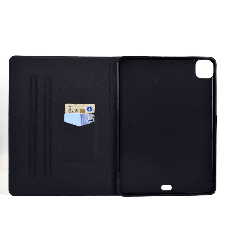 For iPad Pro 11 2024 Colored Drawing Horizontal Flip Tablet Leather Case(Three Deer) - iPad Pro 11 2024 Cases by PMC Jewellery | Online Shopping South Africa | PMC Jewellery | Buy Now Pay Later Mobicred