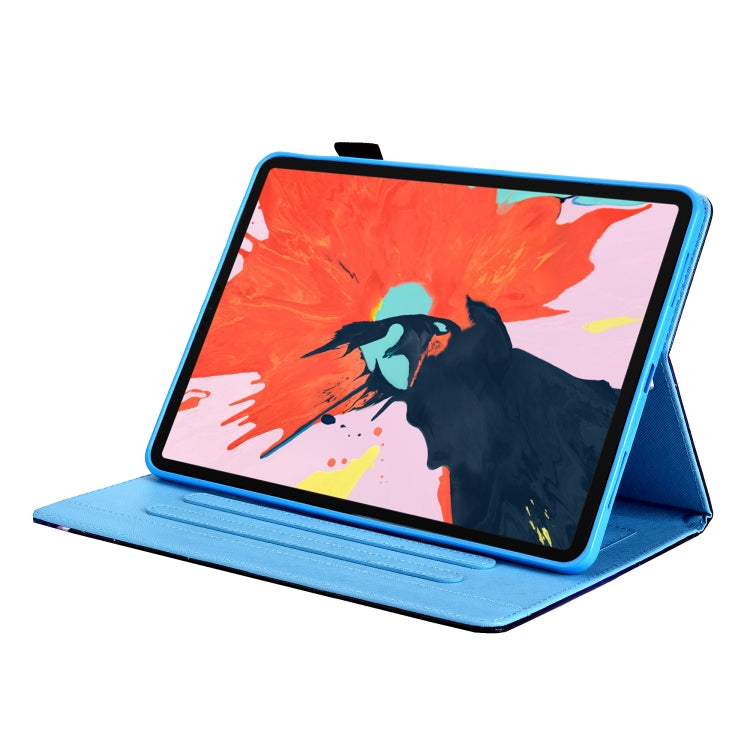 For iPad Pro 11 2024 Colored Drawing Leather Smart Tablet Case(Beach) - iPad Pro 11 2024 Cases by PMC TechLife | Online Shopping South Africa | PMC TechLife | Buy Now Pay Later Mobicred