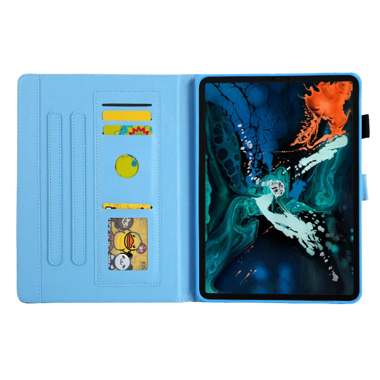 For iPad Pro 11 2024 Colored Drawing Leather Smart Tablet Case(Life Tree) - iPad Pro 11 2024 Cases by PMC Jewellery | Online Shopping South Africa | PMC Jewellery | Buy Now Pay Later Mobicred