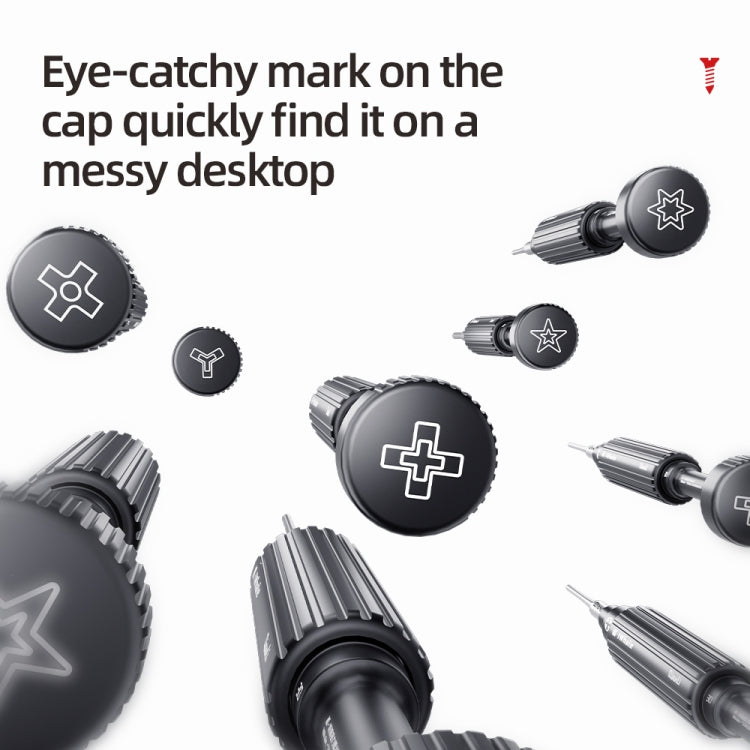 5 in 1 QianLi iWhale Special S2 Steel Magnetic Torque 3D Screwdriver, Model:A/B/C/D/E - free shipping - PMC TechLife - Order now!