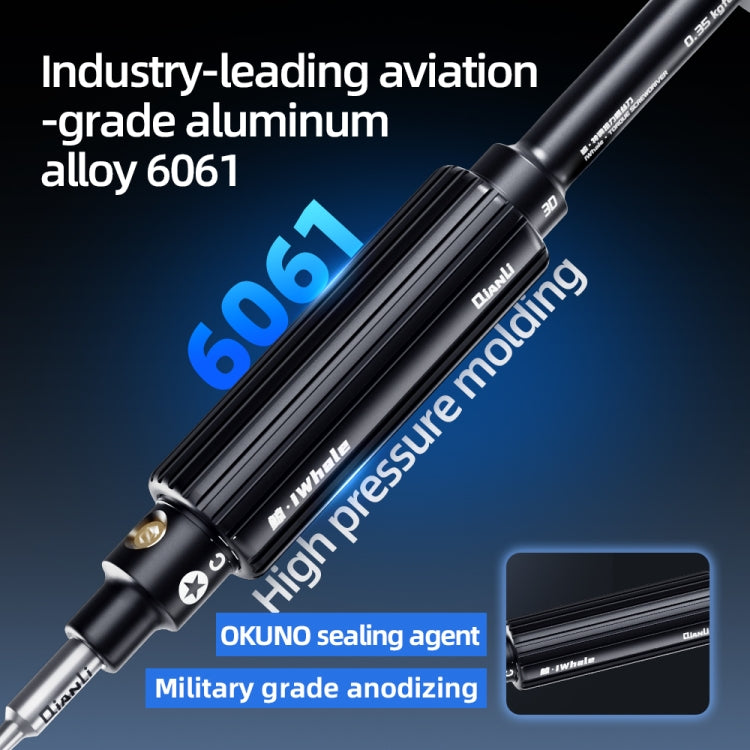 5 in 1 QianLi iWhale Special S2 Steel Magnetic Torque 3D Screwdriver, Model:A/B/C/D/E - free shipping - PMC TechLife - Order now!