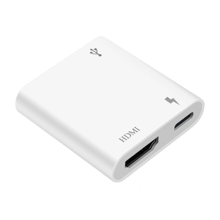 XM006 1080P iOS10.0 HDMI Mobile Phone AV Adapter(White) - Converter by PMC Jewellery | Online Shopping South Africa | PMC Jewellery | Buy Now Pay Later Mobicred