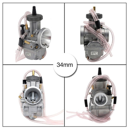 PWK34mm Universal Motorcycle Carburetor Carb Motor Carburetor - Engines & Engine Parts by PMC Jewellery | Online Shopping South Africa | PMC Jewellery | Buy Now Pay Later Mobicred