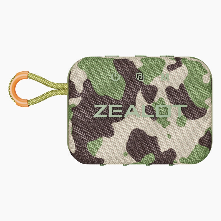 Zealot S75 Portable Outdoor IPX6 Waterproof Bluetooth Speaker(Camouflage) - Waterproof Speaker by ZEALOT | Online Shopping South Africa | PMC Jewellery | Buy Now Pay Later Mobicred