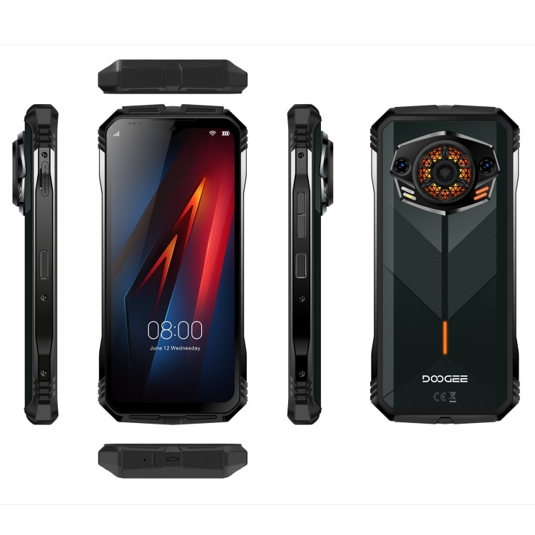 [HK Warehouse] DOOGEE S PUNK Rugged Phone, 6GB+256GB, 6.58 inch Android 14 Spreadtrum T606 Octa Core, Network: 4G, OTG, NFC(Green) - DOOGEE by DOOGEE | Online Shopping South Africa | PMC Jewellery | Buy Now Pay Later Mobicred
