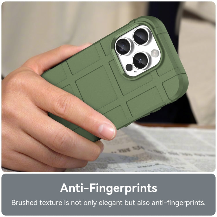 For iPhone 16 Pro Full Coverage Shockproof TPU Phone Case(Green) - iPhone 16 Pro Cases by PMC TechLife | Online Shopping South Africa | PMC TechLife | Buy Now Pay Later Mobicred