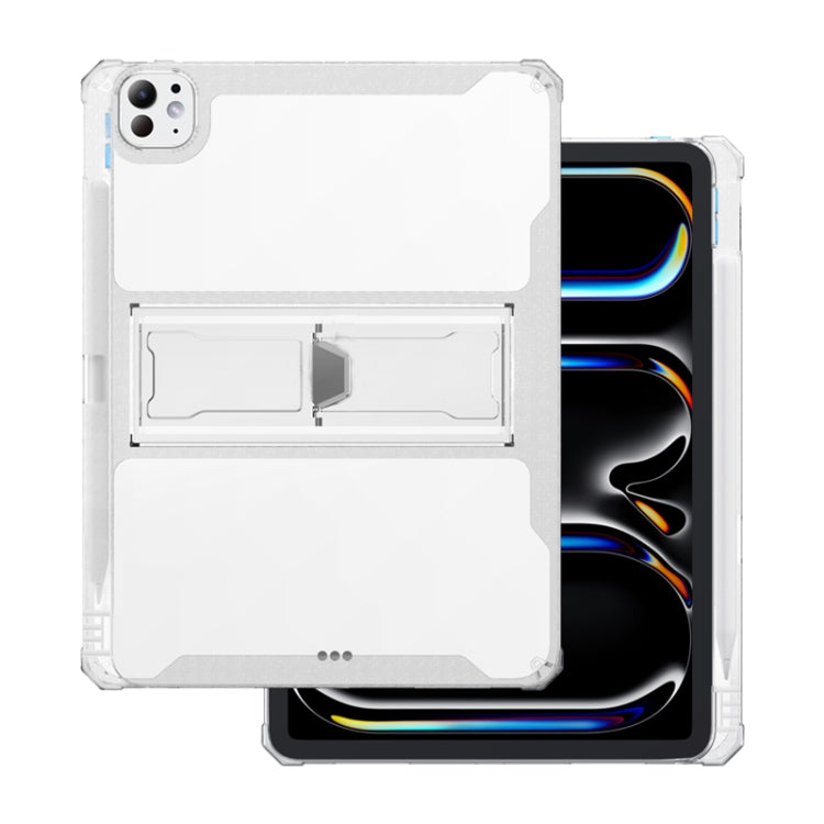 For iPad Pro 13 2024 TPU Hybrid PC Airbag Tablet Case with Pen Slots(Transparent) - iPad Pro 13 2024 Cases by PMC Jewellery | Online Shopping South Africa | PMC Jewellery | Buy Now Pay Later Mobicred