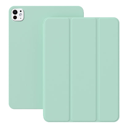 For iPad Pro 11 2024 Ultra-thin Double-sided Clip Magnetic Smart Tablet Case(Mint Green) - iPad Pro 11 2024 Cases by PMC Jewellery | Online Shopping South Africa | PMC Jewellery | Buy Now Pay Later Mobicred