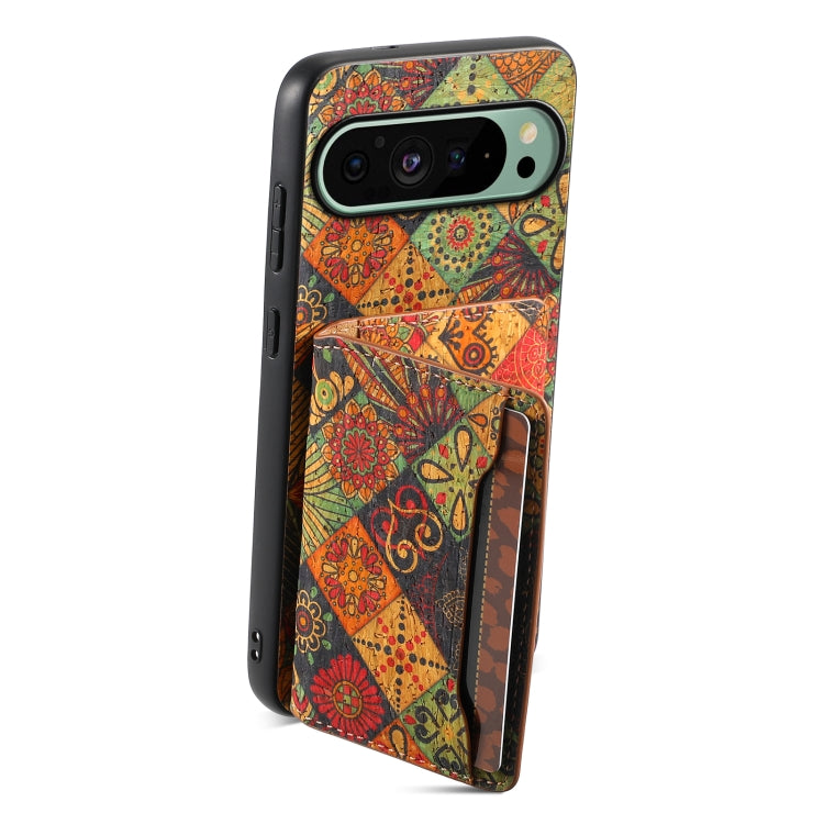 For Google Pixel 9 Card Slot Holder Phone Case(Autumn Yellow) - Google Cases by PMC Jewellery | Online Shopping South Africa | PMC Jewellery | Buy Now Pay Later Mobicred