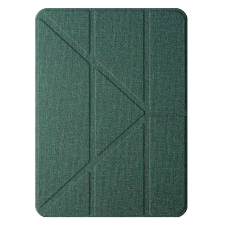 For iPad Air 11 2025 / 2024 Mutural Multi-fold Smart Leather Tablet Case(Green) - iPad Air 11 2025 / 2024 Cases by Mutural | Online Shopping South Africa | PMC TechLife | Buy Now Pay Later Mobicred