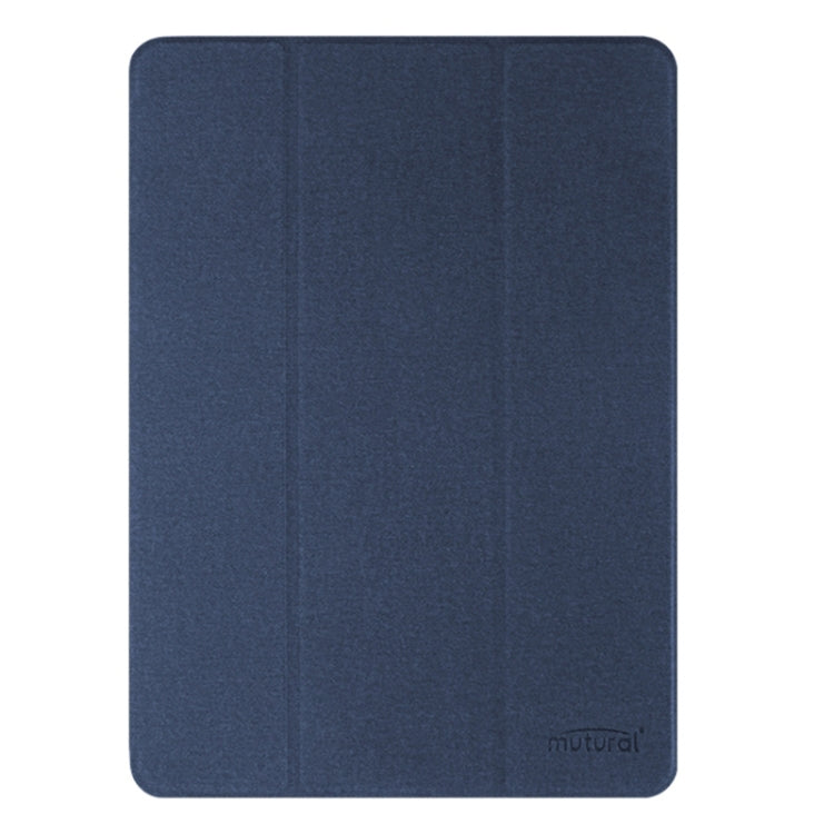 For iPad Pro 13 2024 Mutural YASHI Series Tablet Leather Smart Case(Blue) - iPad Pro 13 2024 Cases by Mutural | Online Shopping South Africa | PMC Jewellery | Buy Now Pay Later Mobicred