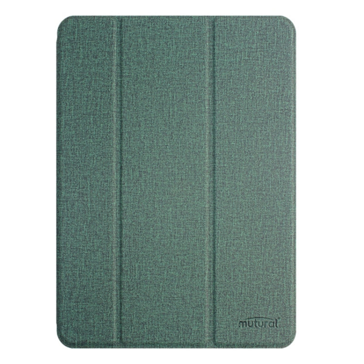 For iPad Pro 13 2024 Mutural YASHI Series Tablet Leather Smart Case(Green) - More iPad Cases by Mutural | Online Shopping South Africa | PMC Jewellery | Buy Now Pay Later Mobicred