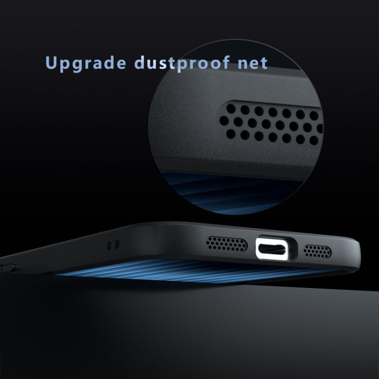 For iPhone 16e Armor Precise Hole PC Hybrid TPU Phone Case(Frosted Black) - iPhone 16e Cases by PMC TechLife | Online Shopping South Africa | PMC TechLife | Buy Now Pay Later Mobicred