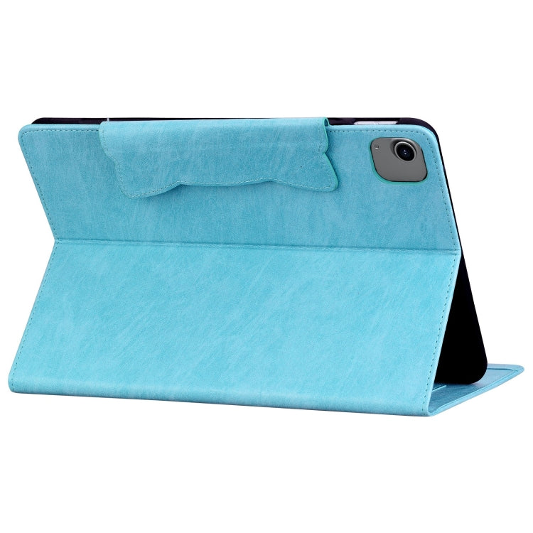 For iPad Air 11 2024 / Air 5 / Air 4 Cat Buckle Leather Smart Tablet Case(Sky Blue) - iPad Air 11 2024 Cases by PMC Jewellery | Online Shopping South Africa | PMC Jewellery | Buy Now Pay Later Mobicred