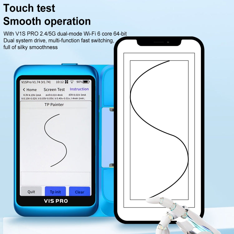 JCID MV01 Screen Testing Module for iPhone X-12 - free shipping - PMC TechLife - Order now!
