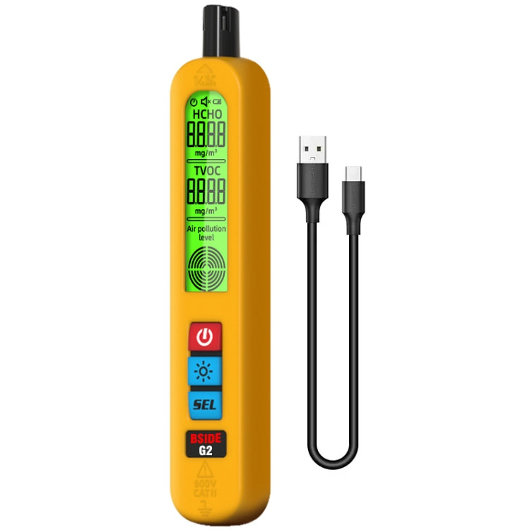 BSIDE G2 Portable Air Quality Detector Indoor Formaldehyde Tester - Air & Water Quality Tester by BSIDE | Online Shopping South Africa | PMC Jewellery | Buy Now Pay Later Mobicred