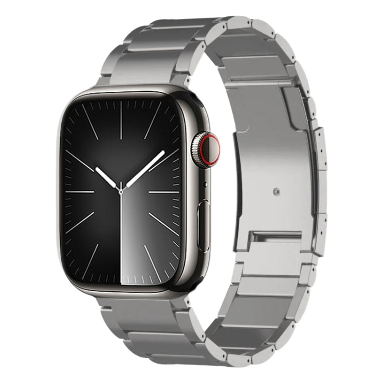 For Apple Watch Series 9 41mm Titanium Metal Watch Band(Silver) - free shipping - PMC TechLife - Order now!